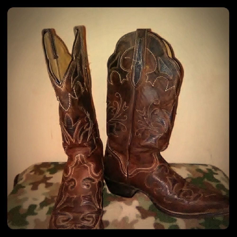 J.B. Dillon cowboy boots sz 6